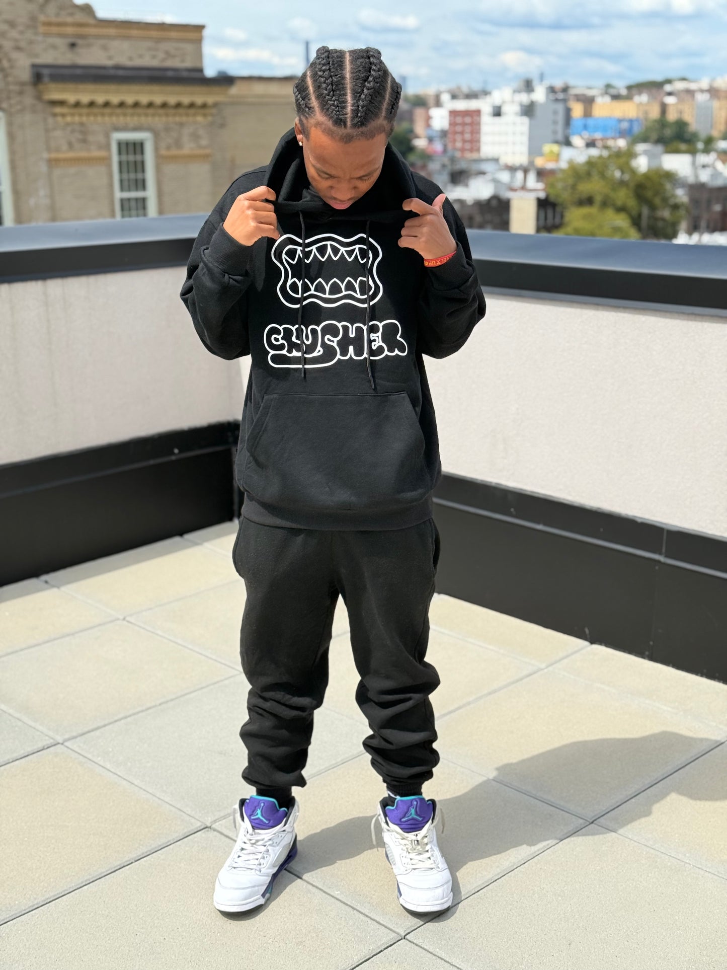 Crusher Graphic Hoodie, Unisex, Comfort & Strength